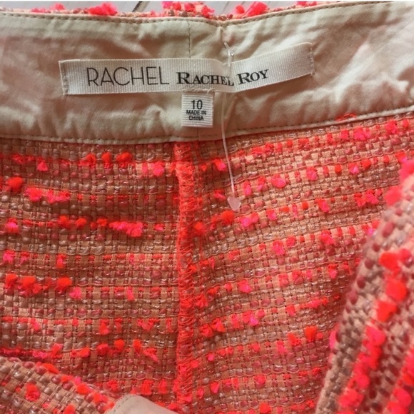 Rachel Roy Neon Knit Shorts - Picture 5 of 7